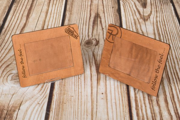 Bilderrahmen aus Holz mit Branding – Bild 3