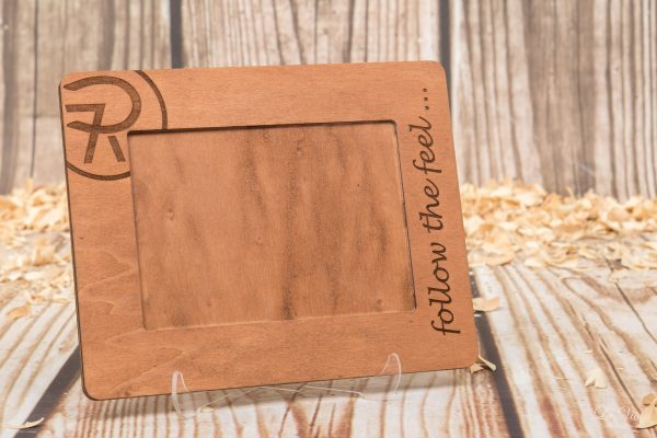 Bilderrahmen aus Holz mit Branding – Bild 4