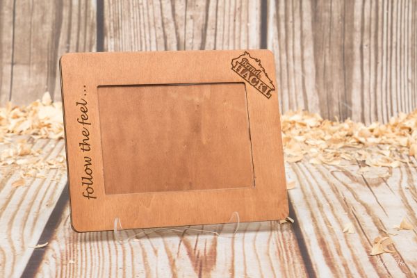 Bilderrahmen aus Holz mit Branding – Bild 5