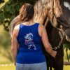 7P-Kollektion Tank Top Damen blau – Bild 3