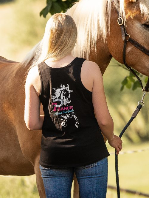 7P-Kollektion Tank Top Damen schwarz