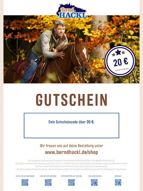 Einkaufsgutschein Online-Shop Wert 20 €