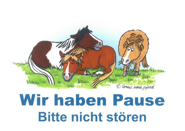 Schilder Comic A4 (verschiedene Ausführungen) – Bild 3