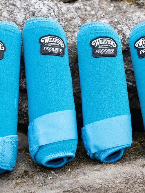 Prodigy Athletic Boots / Gamaschen, Medium, 4-er Set, Turquoise