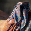 Halstuch / Wild Rag - Türkis Paisley