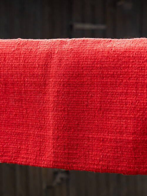 Show Blanket einfarbig RED