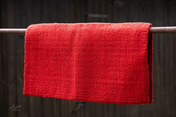 Show Blanket einfarbig RED