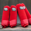 Prodigy Athletic Boots / Gamaschen, Medium, 4-er Set, Red