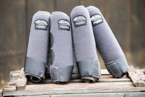 Prodigy Athletic Boots / Gamaschen, Medium, 4-er Set, GREY