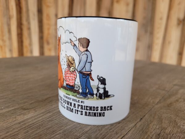 Tasse Cowboy Rule #1 – Bild 3