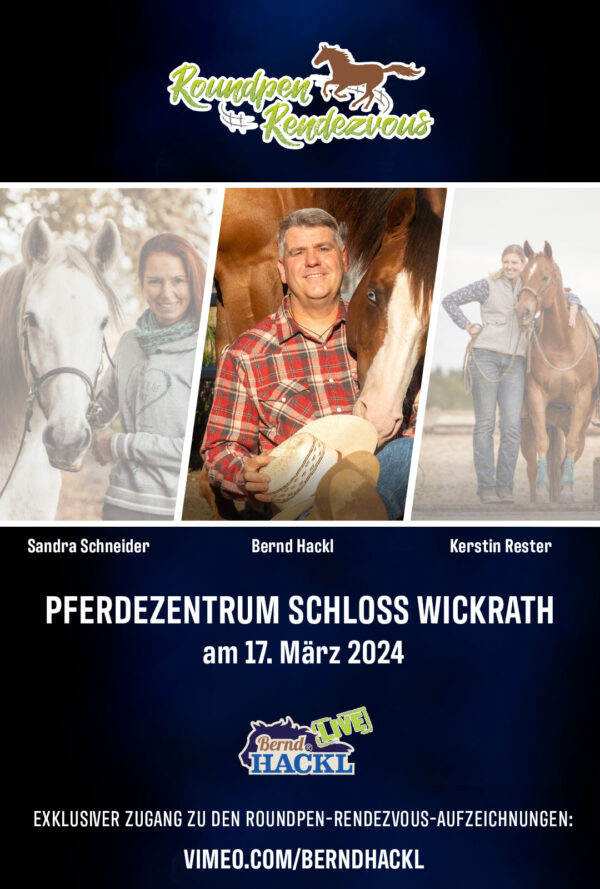 Roundpen Rendezvous Schloss Wickrath 2024: Bernd Hackl (Aufzeichnung/Online-Streaming)