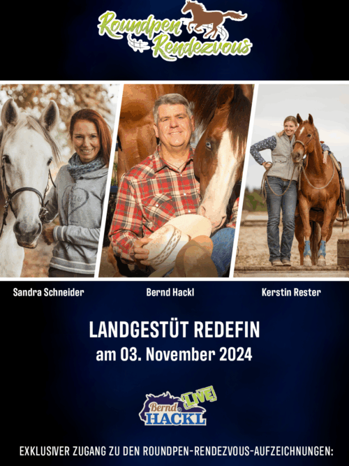Roundpen Rendezvous Landesgestüt Redefin 2024: Sandra Schneider (Aufzeichnung/Online-Streaming)